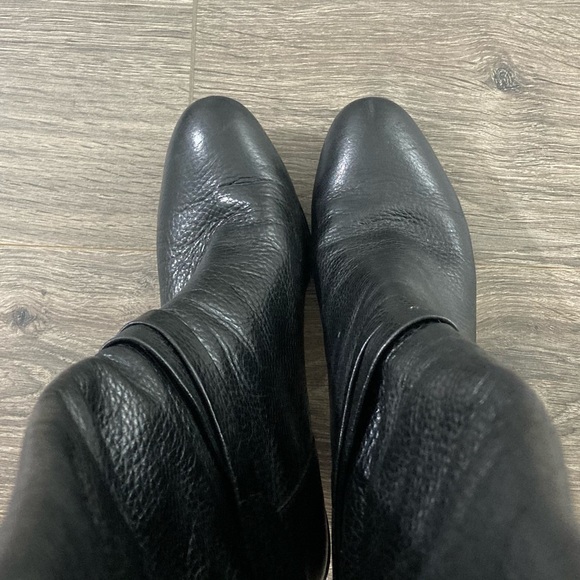 Kate Spade Mandie Pebbled Leather Boots - Picture 2 of 8